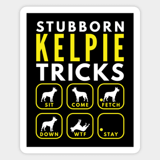 Stubborn Kelpie Tricks - Dog Training Magnet